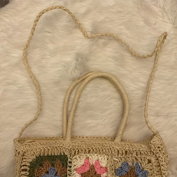 Crochet Bohemian Handbag - Picture 5 of 6